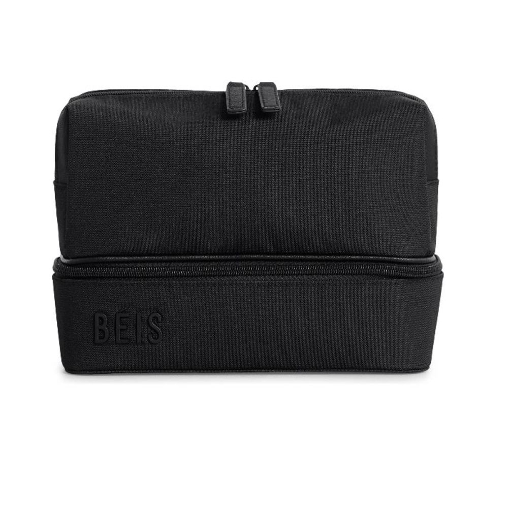 NWT BEIS The Cosmetic Organizer - Recycled Collection in BLACK